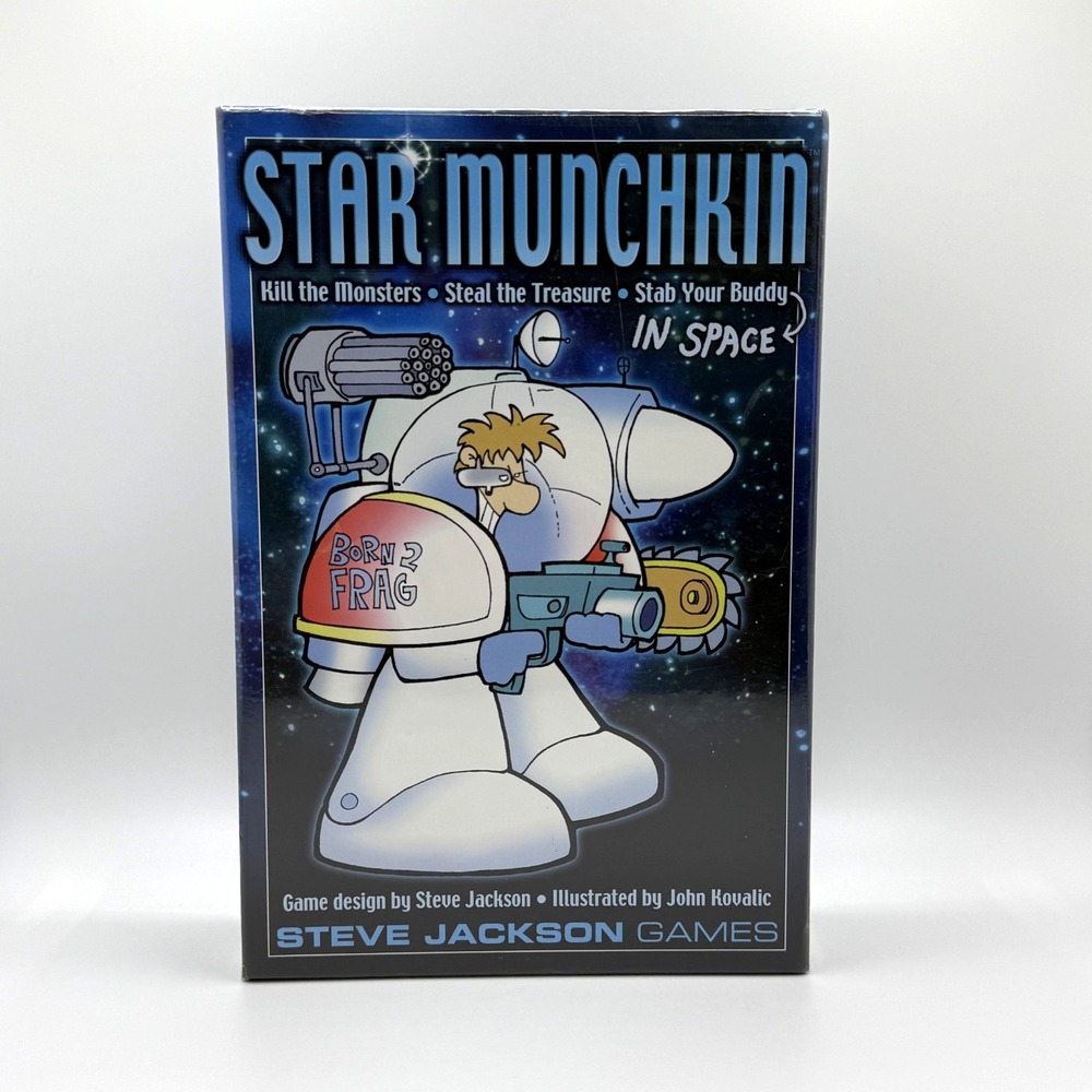 Star Munchkin Card Game - New - Steve Jackson Games 2012 Space Monsters